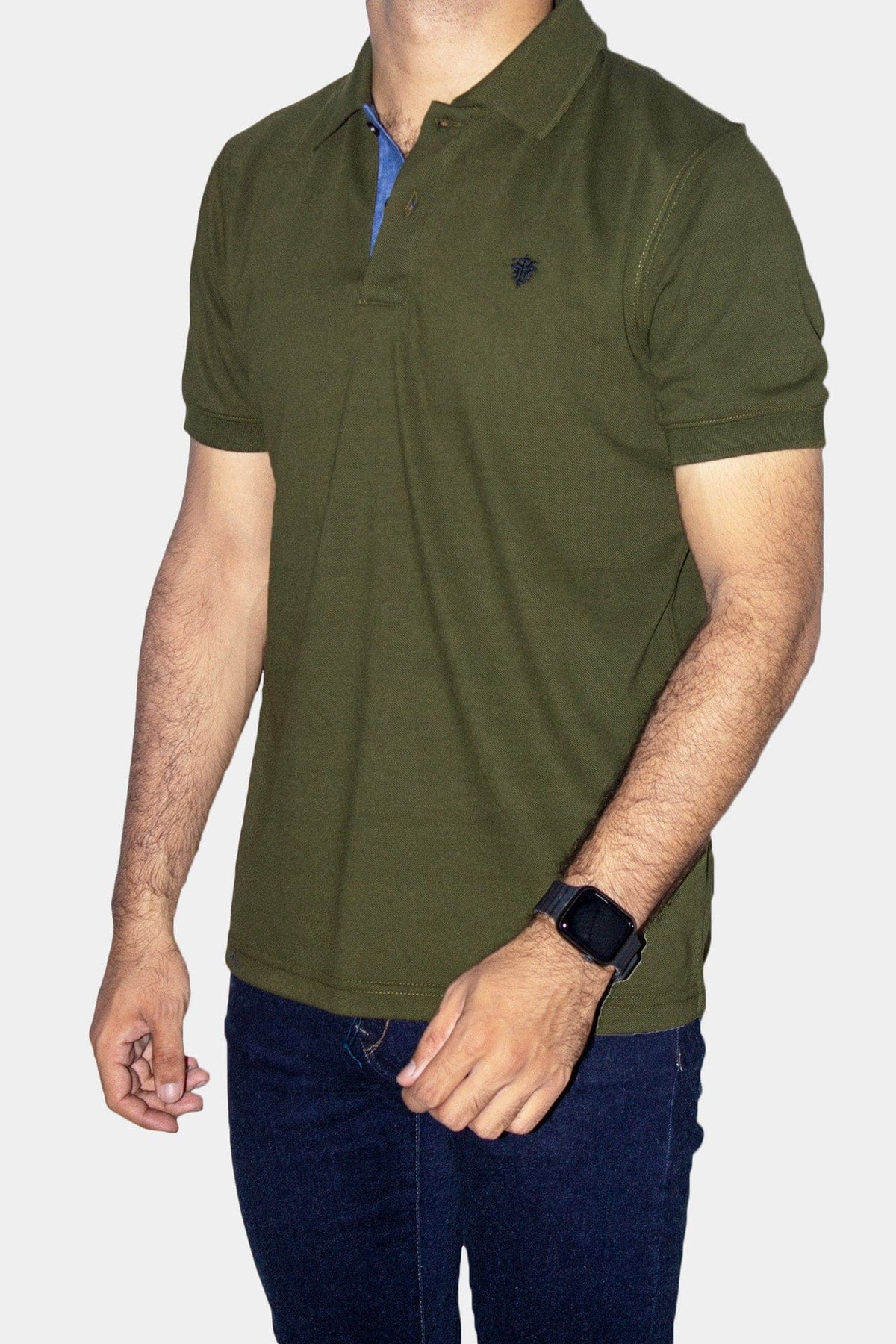 Men's Polo TSH-6649 Green