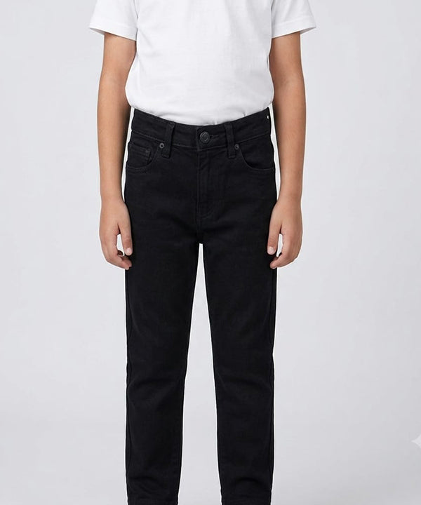 Boys Black Stretch Denim Jeans- Bjp-0315