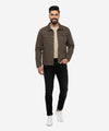 Men's Denim Jacket - Coffee JK-0363