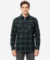 Men's Casual Shirt - Shc-1579 Green Chk