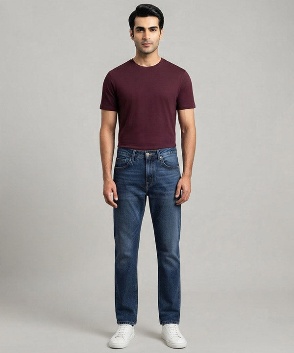 Men's Denim Smart Baggy- JP-2243 Greyish