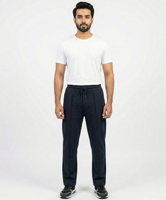 Men’s Terry Baggy Trousers– LWR-0705 Navy
