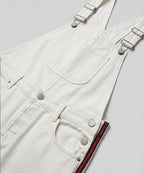 HR Clothing Women's Denim Rompers – White - DG-0008