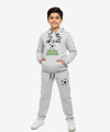 Kids Soccer Hoddie Bts-1911 - L Grey