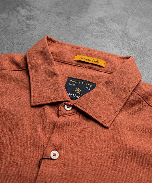Men's Casual Shirt - Shc-1972 Orange (ORG)