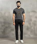 Men's Denim Straight Fit- Jp-2238 Black