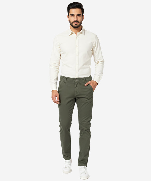 Men's Chino - Green Cp-0526 Slim fit