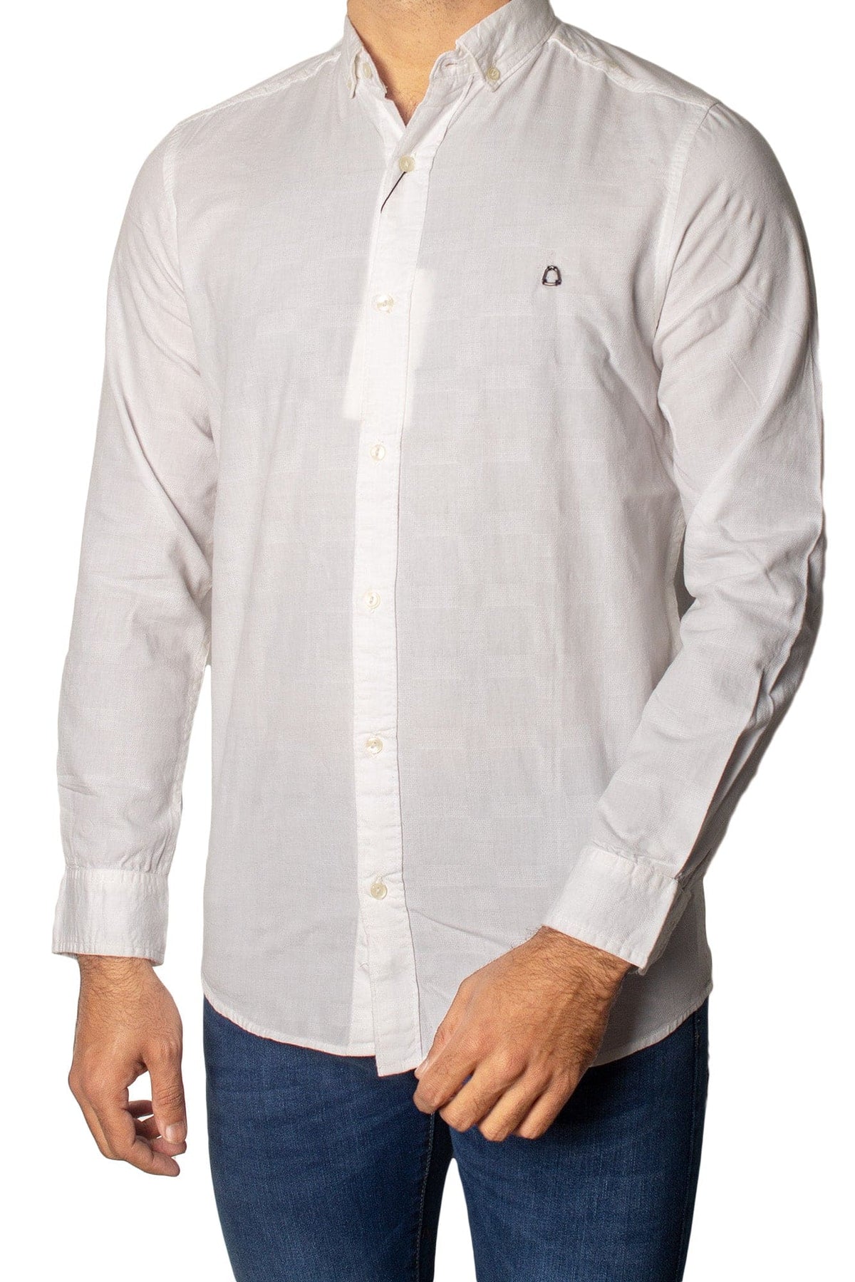 Men's Casual Shirt SHC-1709 White