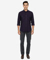 Men's Casual Shirt - Shc-1579 Purple Chk