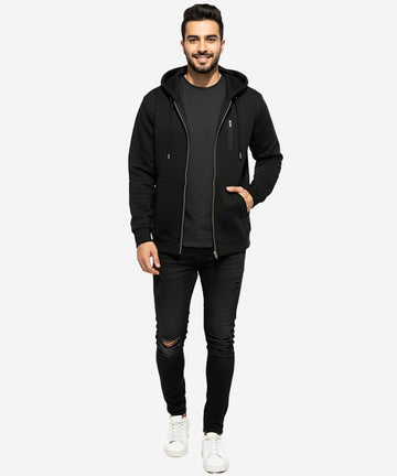 Men's Zipper - Black TSH-5972