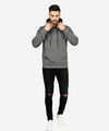 Men's Hoodie - D Grey Tsh-5990