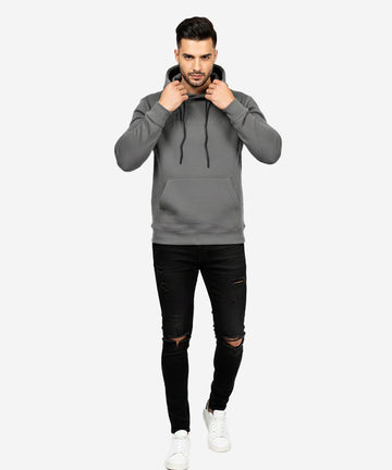Men's Hoodie - D Grey Tsh-5990