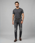 Men's Denim Slim Fit- JP-2210 D-Grey