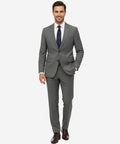 Formal Suit Gst-0124 Grey 2 Button