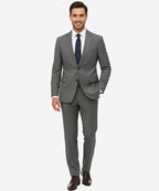 Formal Suit Gst-0124 Grey 2 Button