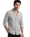 Men's Casual Shirt - Shc-1460 Black Stripe