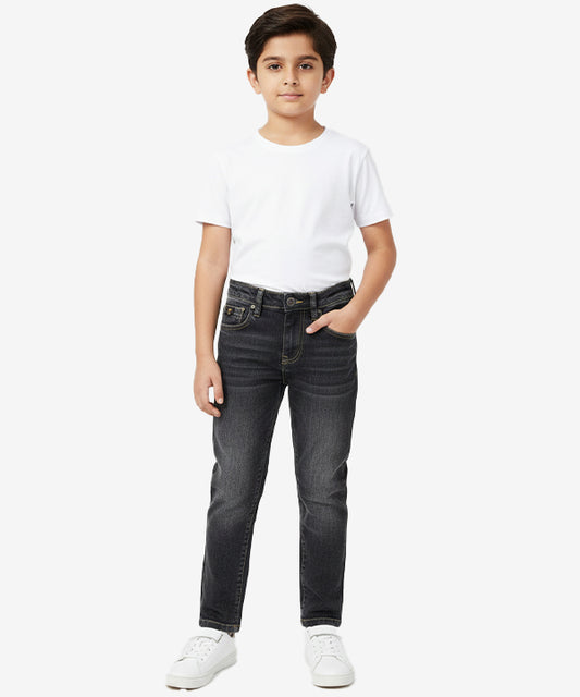 Kids Jeans Pant - M Black Bjp-0275