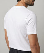 HR Clothing Men’s White Basic T-Shirt – TSH-7207
