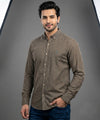 Men's Casual Shirt - Shc-1441 Mehendi