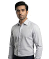 Men's Dress Shirt - Self/Grey Dsh-0289