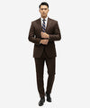 Formal Suit Gst-0124 D-Brown