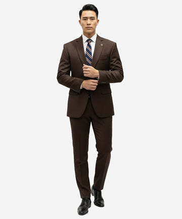 Formal Suit Gst-0124 D-Brown