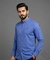 Men's Casual Shirt - Shc-1061 Printed Blue