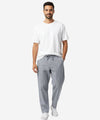HR Clothing Men's Linen Trousers - Texture Blue