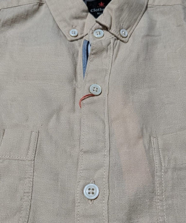 Men's Casual Shirt - Shc-1406 Beige