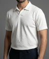Men's T-Shirt Collar White Tsh-7025