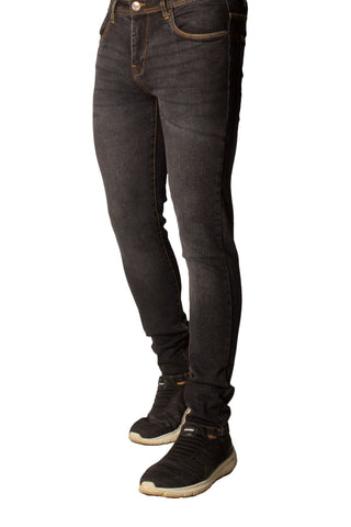 Slim Fit Jeans M-Black Jp-1624