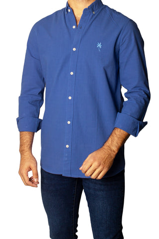 Men's Casual Shirt SHC-1698 Blue