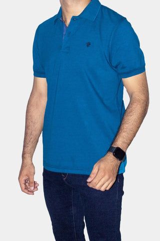 Men's Polo TSH-6649 Indigo