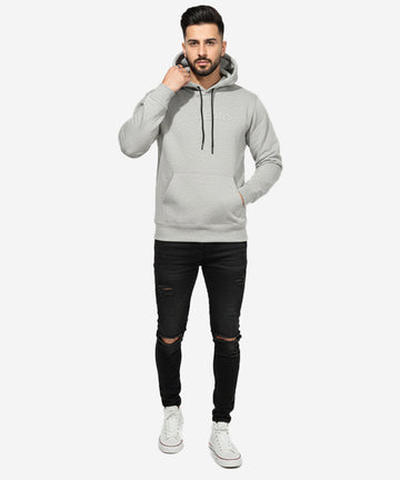 Men's Hoodie - Grey Tsh-5990