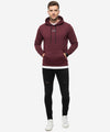 HR Clothing Men's Hoodie - Maroon