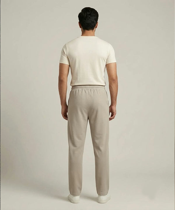 Men’s Smart Baggy Waffle Trouser– LWR-0711 Fawn