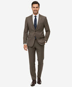 Formal Suit Gst-0124 Dull Olive 2 Button