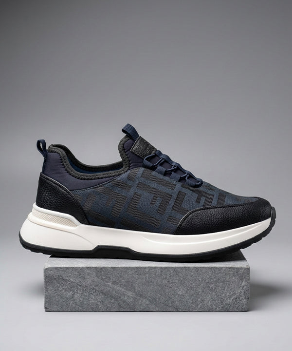 Slip-On Casual Sneakers Fw-0165 Navy