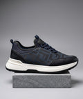 Slip-On Casual Sneakers Fw-0165 Navy