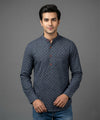 Men's Casual Shirt - Shc-1379 Texture Navy