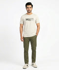 HR Clothing Men’s Printed T-Shirt – Grey TSH-5684