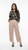 Women's Top Printed Brown