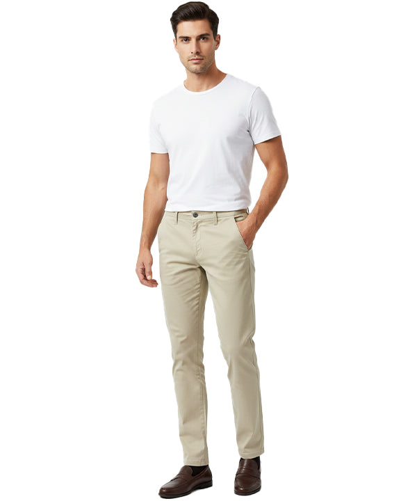 Men's Chino - Beige Cp-0540 Slim fit