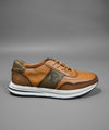 Leather Casual Sneakers Fw-0171 Brown
