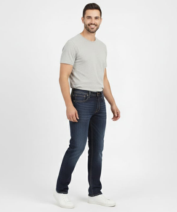 HR Clothing Men's Denim - Navy JP-1910