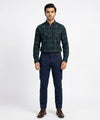 Men's Casual Shirt - Shc-1579 Green Chk