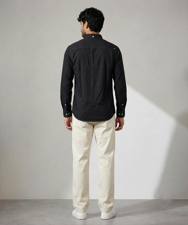 Men's Black Casual Shirt -Shc-1726 (ORG-H)