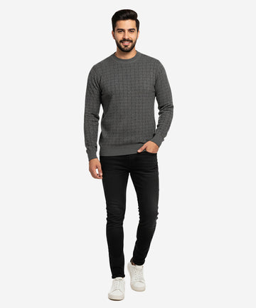 Men's Jumpers Jmp-0274 Grey