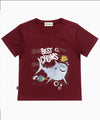 HR clothing Kids TShirt - Maroon