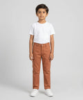 Kids Cotton Chino Pant - Bcp-0034 Rust